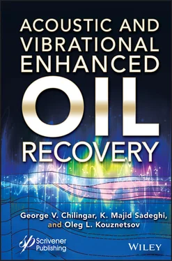 George V. Chilingar Acoustic and Vibrational Enhanced Oil Recovery обложка книги