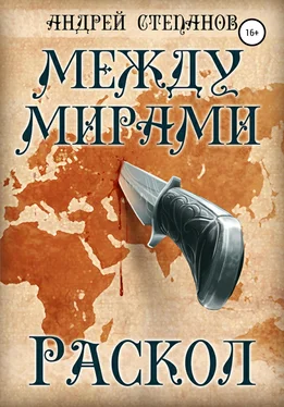 Андрей Степанов Между мирами: Раскол обложка книги