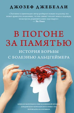 Джозеф Джебелли В погоне за памятью. История борьбы с болезнью Альцгеймера обложка книги