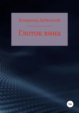 Владимир Дубенский Глоток вина обложка книги