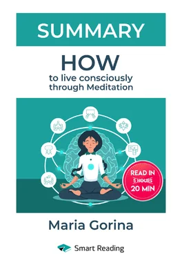 Smart Reading Summary: How to Live Mindfully with the Help of Meditation. Maria Gorina обложка книги