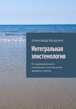 Александр Болдачев Интегральная эпистемология. От индивидуального понимания к постнаучному здравому смыслу обложка книги