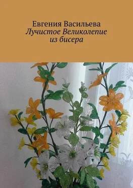Евгения Васильева Лучистое великолепие из бисера обложка книги