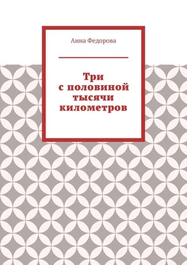 Анна Федорова Три с половиной тысячи километров обложка книги