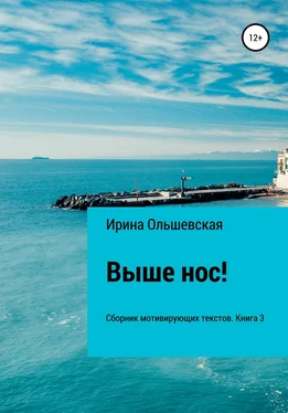 Ирина Ольшевская Выше нос! Сборник мотивирующих текстов. Книга 3 обложка книги