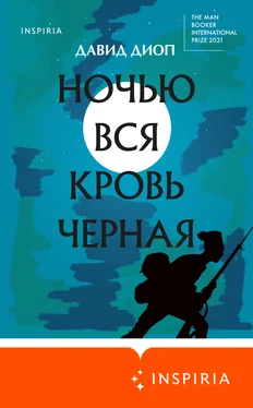 Давид Диоп Ночью вся кровь черная обложка книги