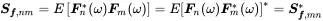 1202 For further considerations it is helpful to write the cross spectral - фото 234