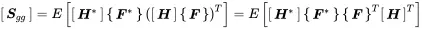 1206 The system matrix Hcan be removed from the expected value operator - фото 239