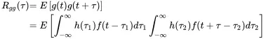 1184 The impulse response can by taken out from the expected value - фото 214