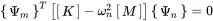 1108 Transposing 1106 and multiplying from the right with Ψn reads as - фото 129