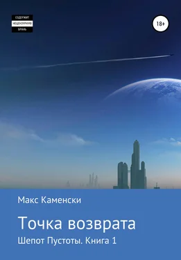 Макс Каменски Шепот Пустоты. Книга 1. Точка возврата обложка книги