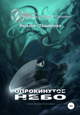 Наталья Ташинская Опрокинутое небо обложка книги