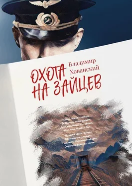 Владимир Хованский Охота на зайцев обложка книги