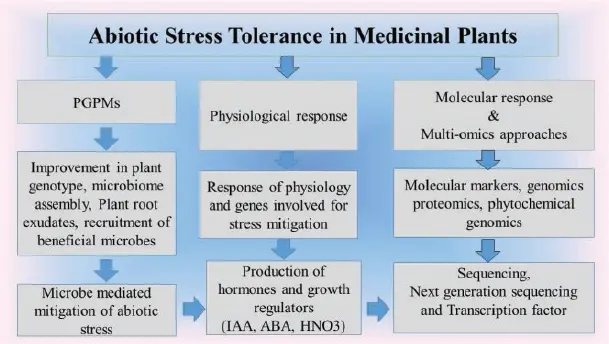Figure 31 Diverse abiotic stresses and their response toward medicinal plants - фото 4