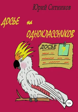 Юрий Ситников Досье на одноклассников обложка книги