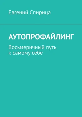 Евгений Спирица Аутопрофайлинг. Восьмеричный путь к самому себе обложка книги