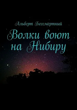 Альберт Бессмертный Волки воют на Нибиру обложка книги