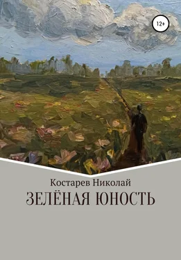 Николай Костарев Зелёная Юность обложка книги