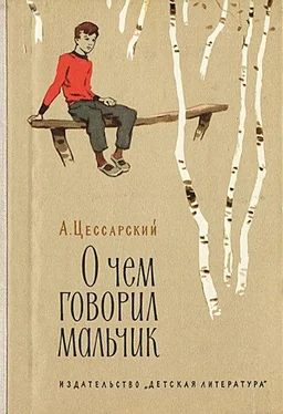 Альберт Цессарский О чем говорил мальчик обложка книги