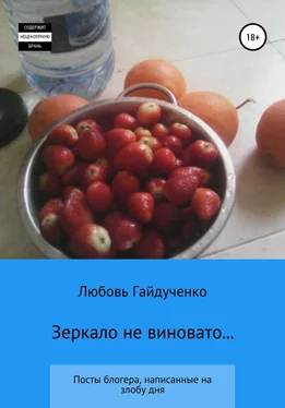 Любовь Гайдученко Зеркало не виновато… обложка книги