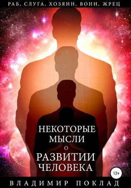 Владимир Поклад Некоторые мысли о развитии человека обложка книги