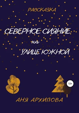 Аня Архипова Северное сияние на улице Южной обложка книги