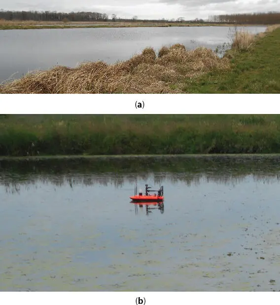 Figure 16 a The 2ha FSFCW Reims France in March 2020 b the UAV - фото 13