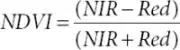 where Red and NIR stand for the spectral reflectance measurements acquired in - фото 22