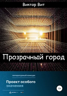 Виктор Вит Прозрачный город обложка книги