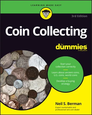 Neil S. Berman Coin Collecting For Dummies обложка книги