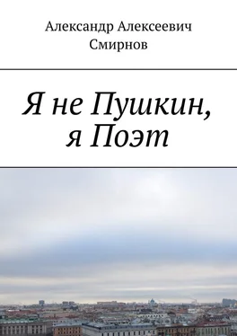 Александр Смирнов Я не Пушкин, я Поэт обложка книги