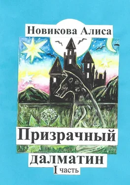 Алиса Новикова Призрачный далматин. 1-я часть обложка книги