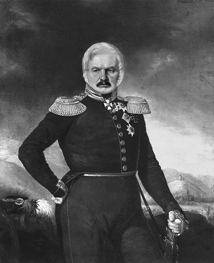 Портрет А П Ермолова Художник П ЗахаровЧеченец Ок 1843 г Алексей - фото 10