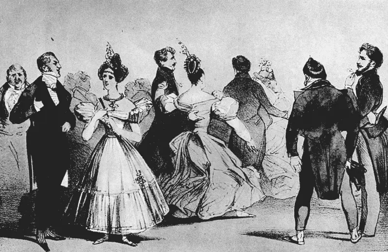 Браммелл и герцогиня Ратландская в клубе Олмакс 1815 г В таких случаях налицо - фото 67