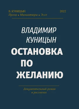 Владимир Куницын Остановка по желанию обложка книги