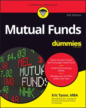 Eric Tyson Mutual Funds For Dummies обложка книги