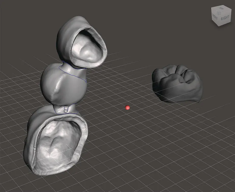 Figure 11 Threedimensional objects imported in different coordinates of the - фото 2
