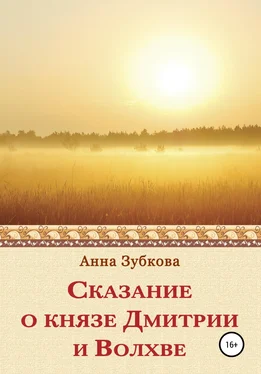 Анна Зубкова Сказание о князе Дмитрии и Волхве обложка книги