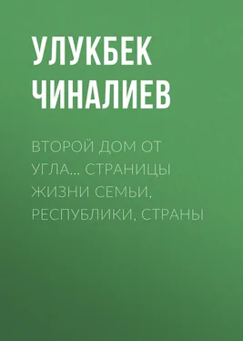 Улукбек Чиналиев Второй дом от угла… Страницы жизни семьи, республики, страны обложка книги