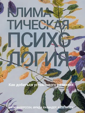 Кали Андерссон Климатическая психология. Как добиться устойчивого развития обложка книги