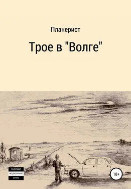 Планерист Трое в «Волге» обложка книги