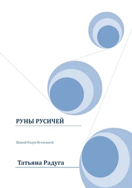 Татьяна Радуга Руны Русичей. Живой Разум Вселенной обложка книги