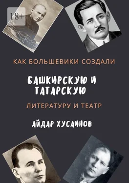 Айдар Хусаинов Как большевики создали башкирскую и татарскую литературу и театр обложка книги