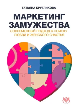 Татьяна Кругликова Маркетинг замужества. Современный подход к поиску любви и женского счастья обложка книги