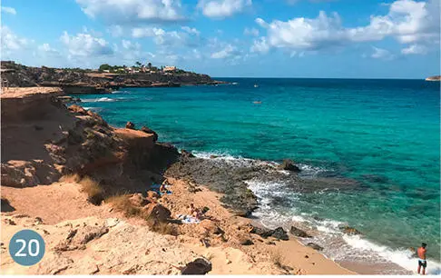 20 CALA ESCONDIDA Wundervoller Ort für einen klassischen IbizaSonnenuntergang - фото 231