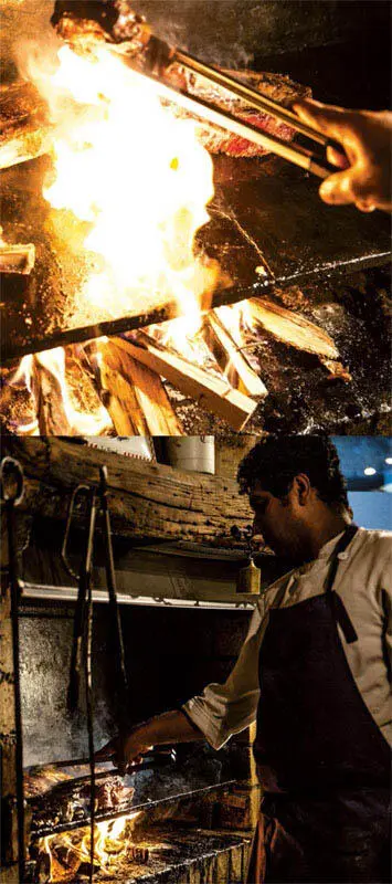 Offenes Feuer und eine Speckschwarte zum Einreiben des Grills Mehr braucht es - фото 59