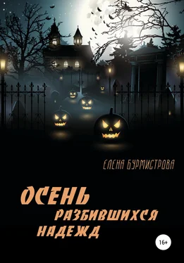 Елена Бурмистрова Осень разбившихся надежд обложка книги