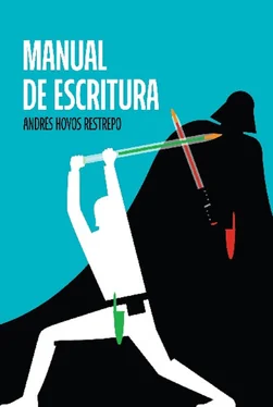 Andrés Hoyos Restrepo Manual de escritura обложка книги