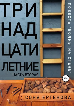 Соня Ергенова Волны на стене. Часть вторая. Тринадцатилетние обложка книги