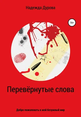Надежда Дурова Перевёрнутые слова обложка книги